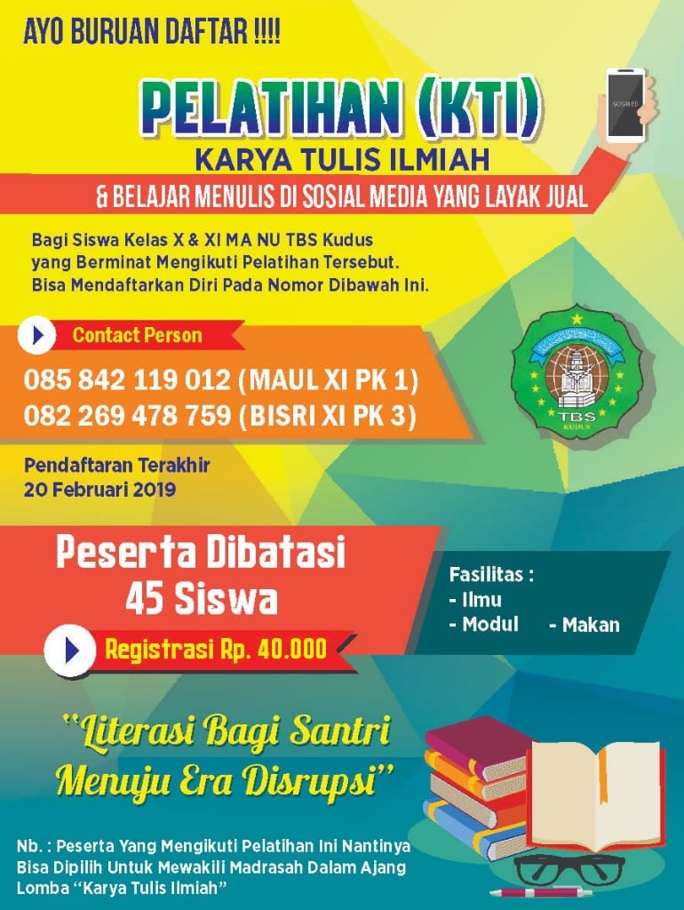 Kesempatan untuk Serius Belajar Menulis