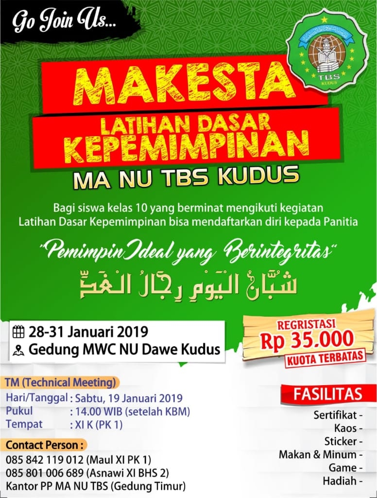 Makesta dan LDK Santri TBS