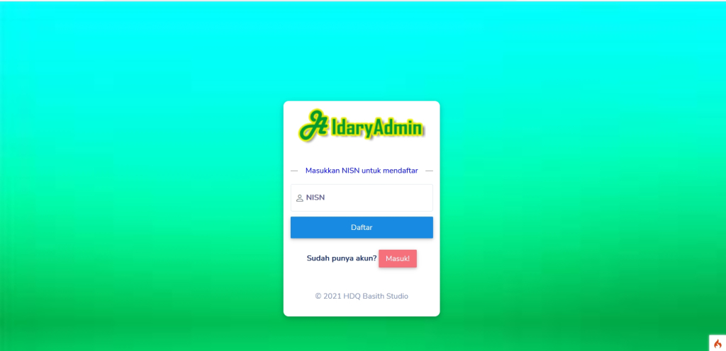 Tutorial Pendaftaran